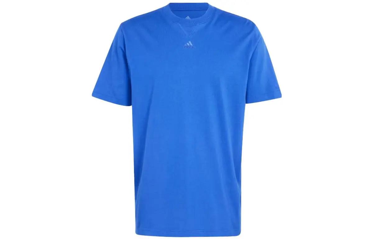Adidas T Shirt Men's Semi Transparent Blue