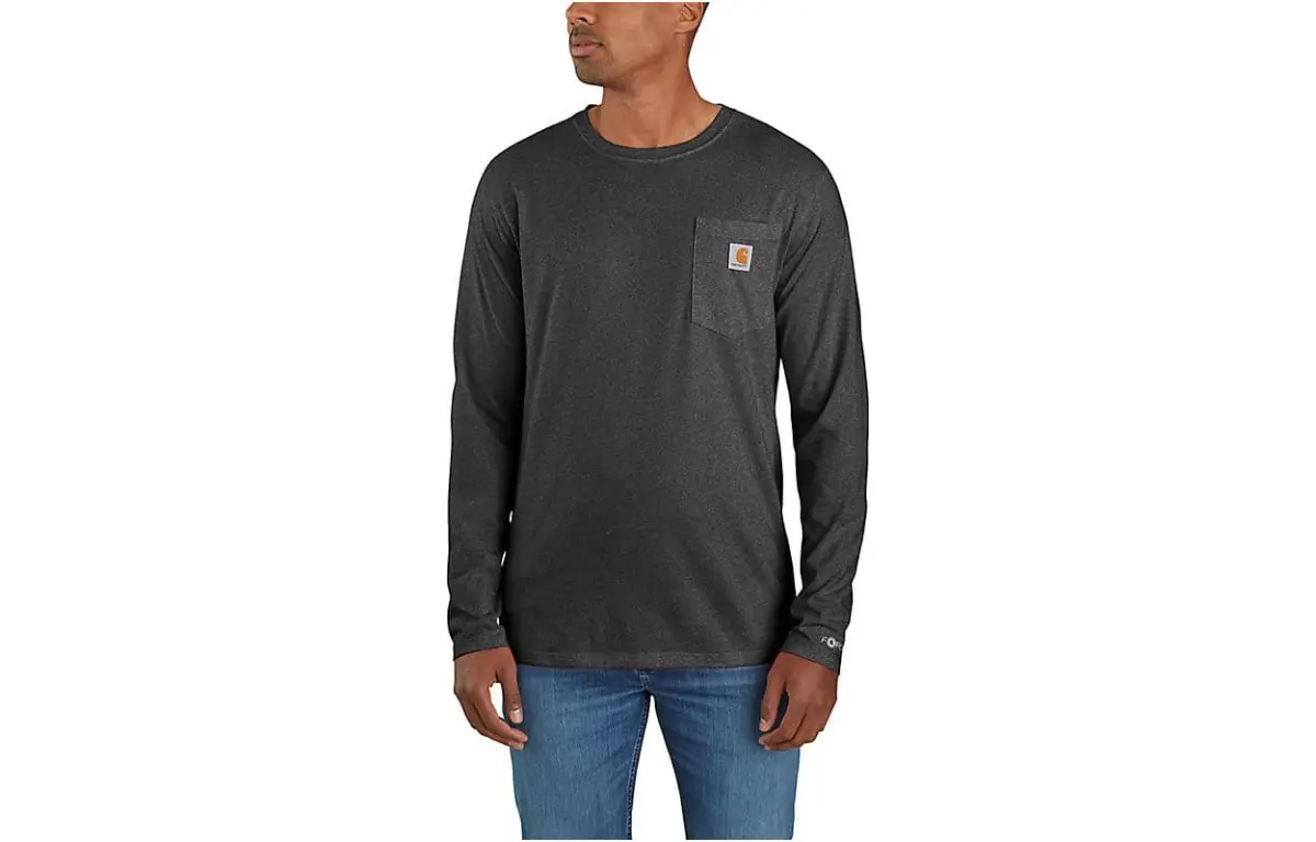 Carhartt T-Shirts Men's Crew Neck Moderate Straight Fit
