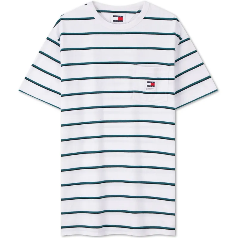 Tommy Hilfiger T Shirts Men's Crew Neck Moderate