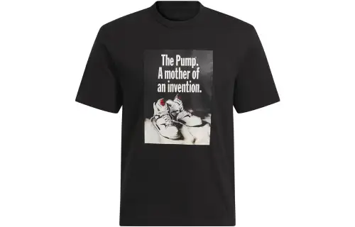 Reebok BB PUMP GRAPHIC TEE T Shirt Men's Black