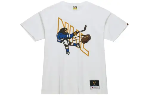 A BATHING APE X Mitchell & Ness Nhl Hockey Graphic Tee