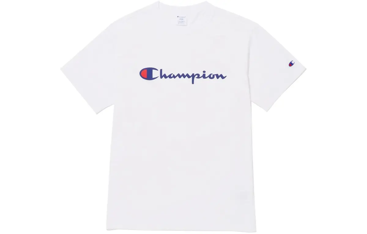 Champion SS24 T Shirt Unisex White