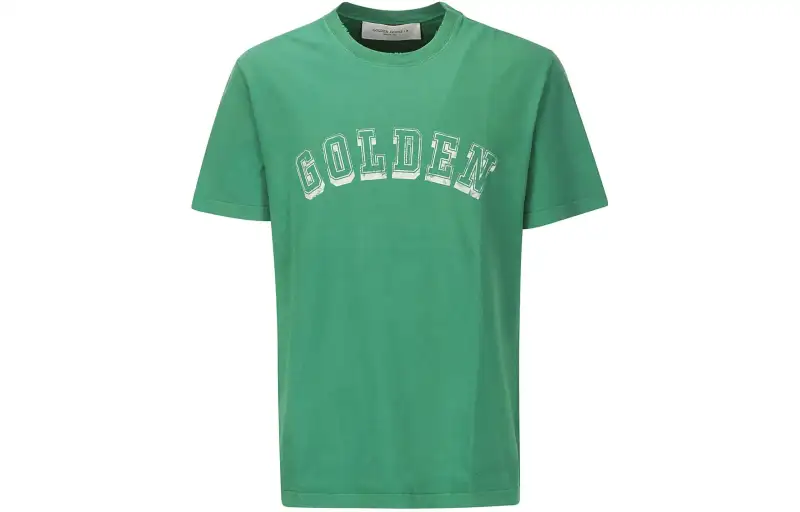 Golden Goose Logo Printed Crewneck T-Shirt