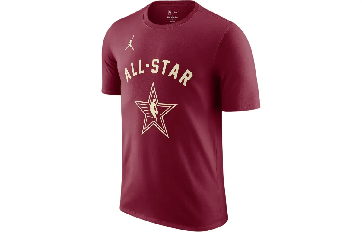 Jordan T Shirt Unisex Dark Team Red