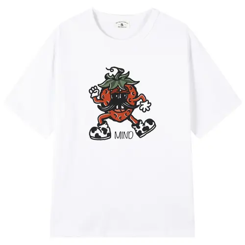 MIND ERROR Drop Shoulder Sleeve T Shirt Unisex
