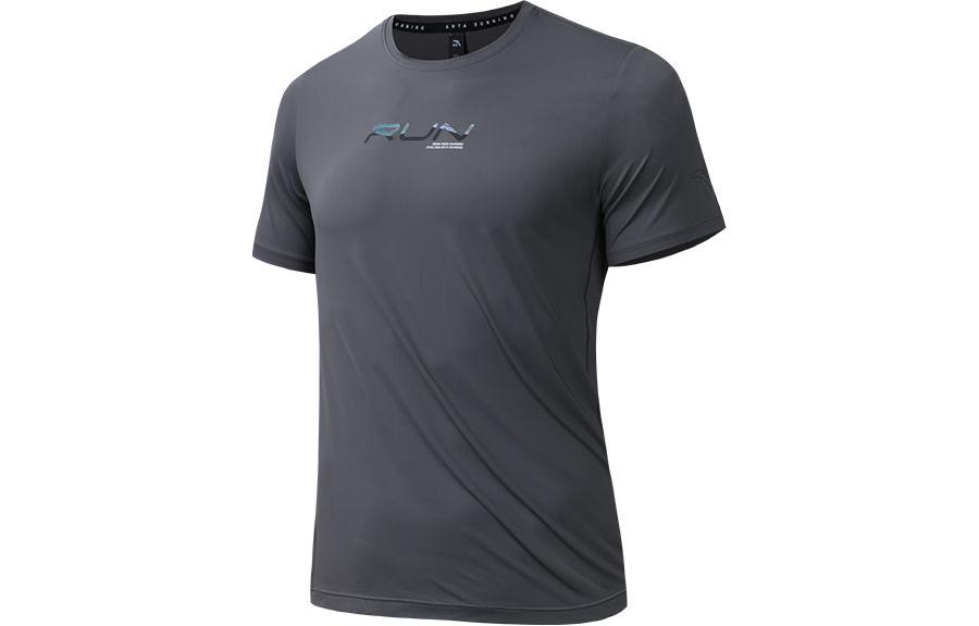 Anta Running Collection Running T Shirt Men’s Castle Gray