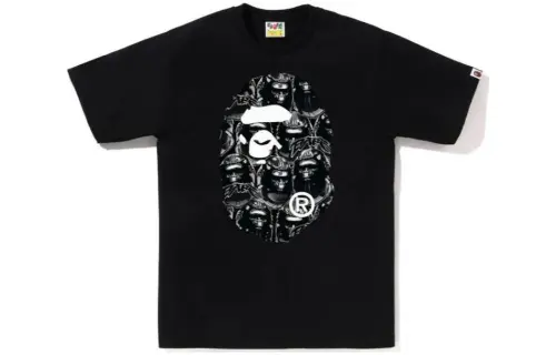 Bape Forest Camo Big Ape Head Tee
