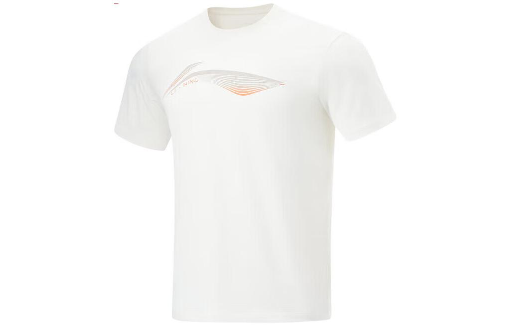 Li Ning Fitness Series T Shirt Men's Ivory