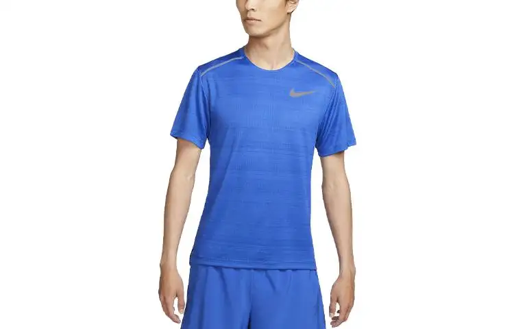 Nike Dri Fit Dri FIT Miler T Shirt Men's Blue