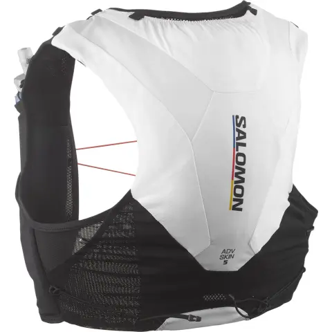 SALOMON 1L Mountaineering Bag Outdoor Bag Bearing Versatile Black White Unisex