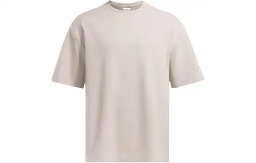 Reebok T Shirts Men's Moonstone Crew Neck Moderate Straight Fit