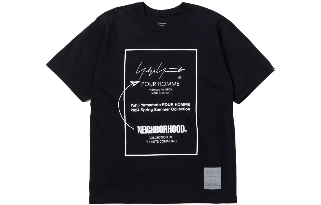Yohji Yamamoto X Neighborhood Logo-print Cotton T-shirt