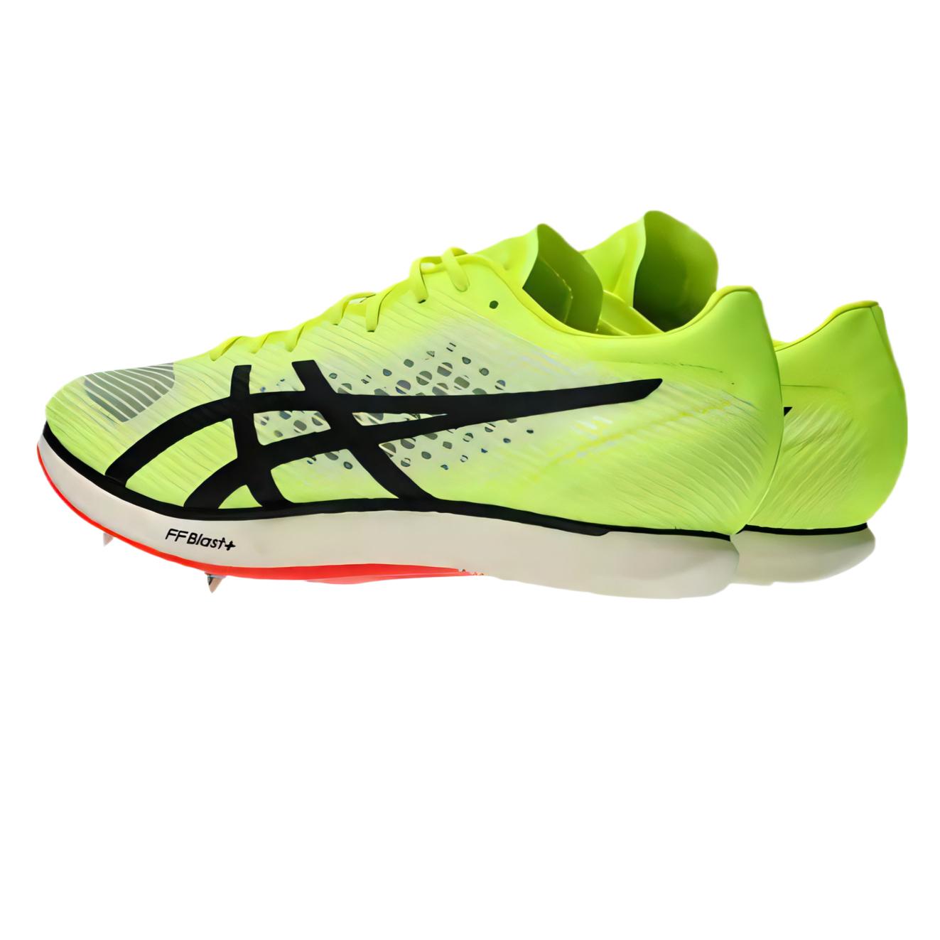 ASICS COSMORACER MD 3 Low top Running Shoes Men’s Safety Yellow Black