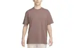 Nike T Shirts Men's Light Brown Crew Neck Moderate