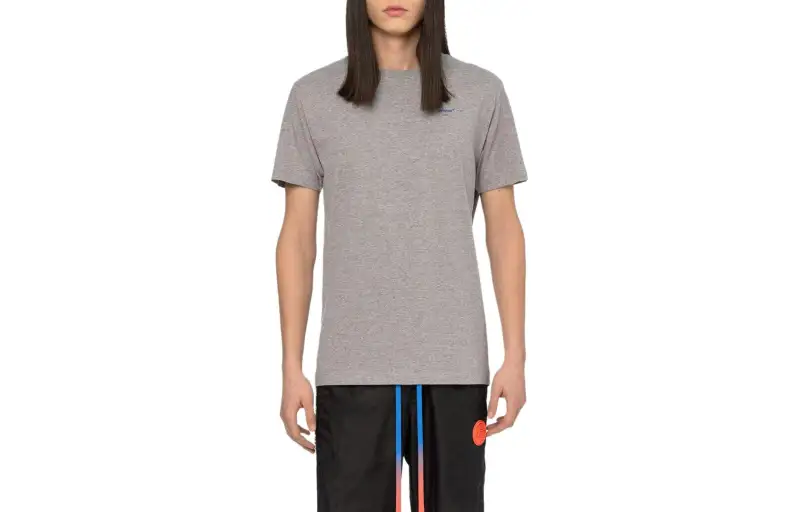OFF WHITE FW23 T Shirt Regular Fit Men's Gray