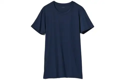 UNIQLO AIRism T Shirt Men's Navy Blue