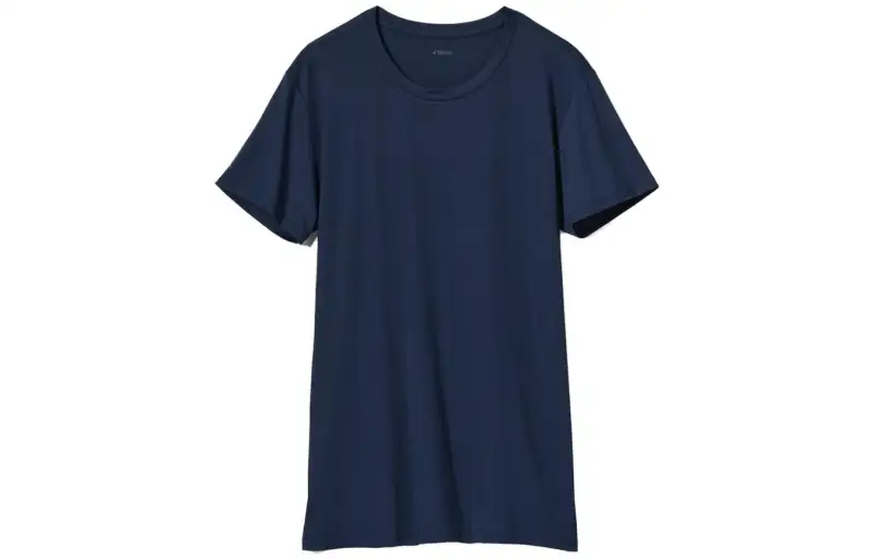 UNIQLO AIRism T Shirt Men's Navy Blue