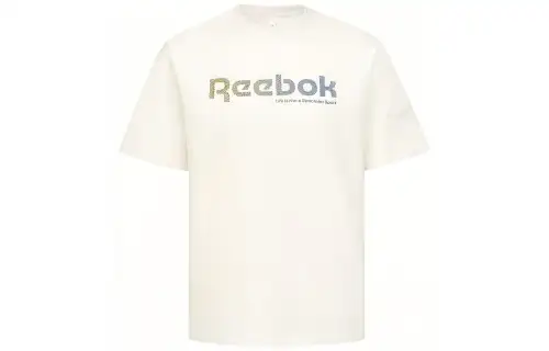 Reebok Graphic Tee U T Shirt Unisex Raw White