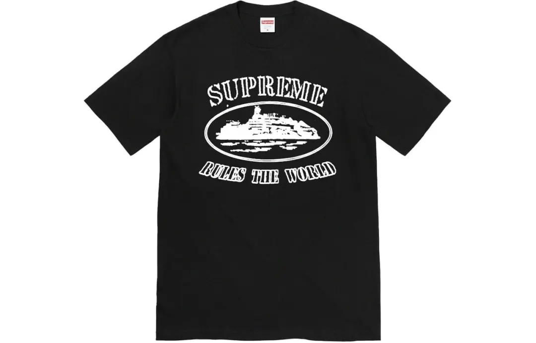 Supreme x Corteiz FW23 T Shirt Unisex Black
