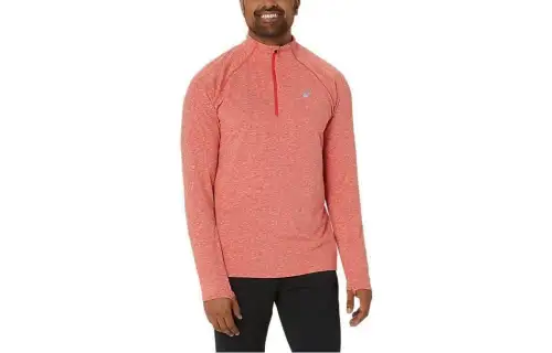 ASICS TRAIN SANA T Shirts Men's Red Bream Moderate Straight Fit