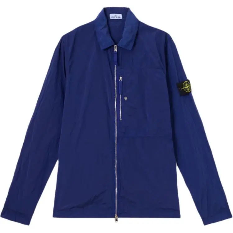 STONE ISLAND Jackets & Coats Men's Bright Blue