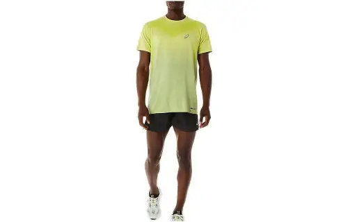 ASICS Seamless Short Sleeve Top T Shirt Men's Yellow