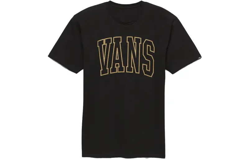 Vans Arched Line T Shirt T Shirt Men's Black