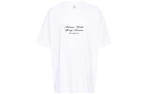 Vetements SS24 T Shirt Men's White