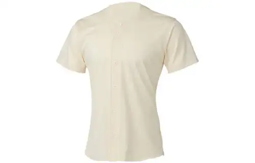 ASICS T Shirts Unisex Beige Crew Neck Moderate Straight Fit