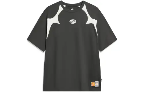 Li Ning Badfive T Shirt Unisex Raven Ivory