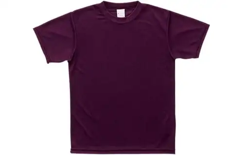 Converse T Shirts Men's Purple Crew Neck Moderate