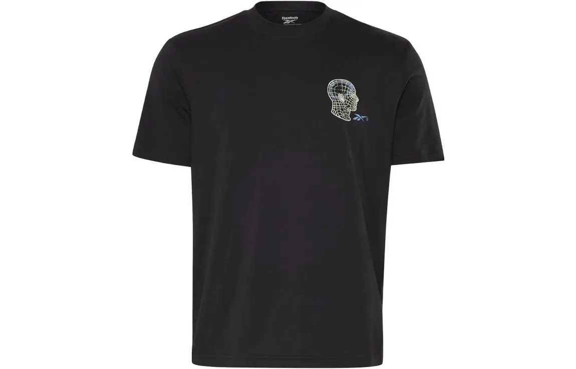 Reebok GS REEBOK DATA FITNESS T Shirt Unisex Black