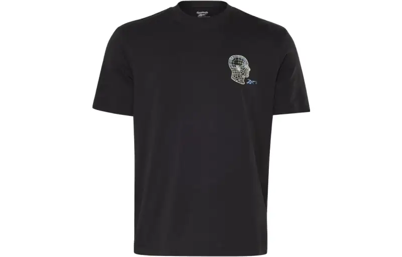 Reebok GS REEBOK DATA FITNESS T Shirt Unisex Black
