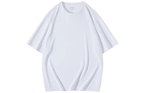 JEANSWEST T Shirts Unisex Crew Neck Thin Straight Fit
