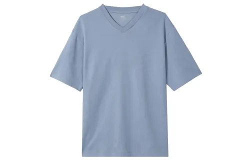 UNIQLO AIRism T Shirt Men's Sky Blue