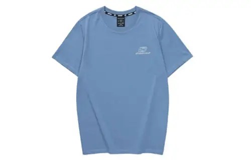 Skechers Sports Life Collection T Shirt Unisex Crown Blue