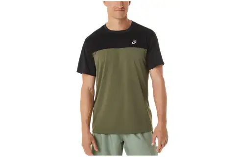 Asics Competition SS23 Race Short Sleeve Top T Shirt Men's Green
