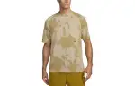 Nike Dri Fit T Shirts Men's Bronze Crew Neck Moderate Straight Fit