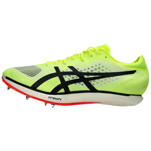 ASICS COSMORACER MD 3 Low top Running Shoes Men's Safety Yellow Black