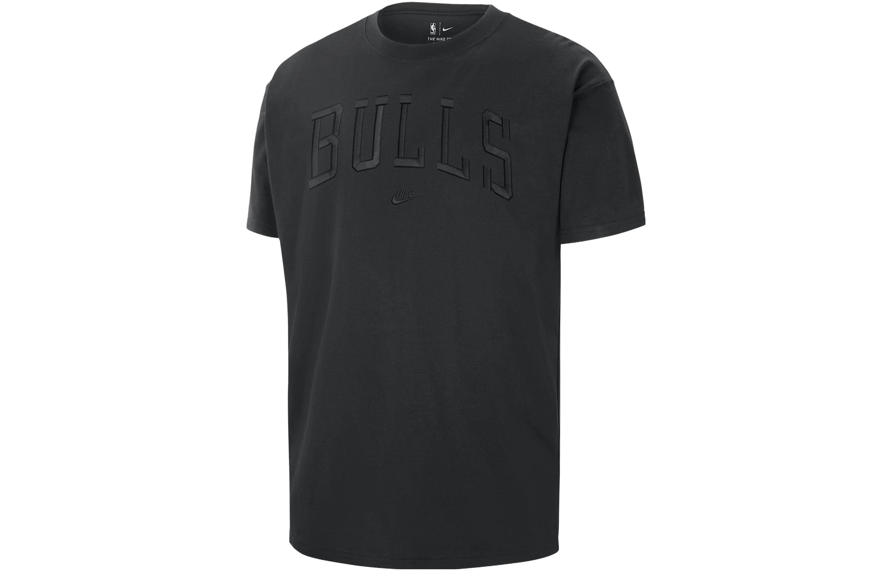 Nike NBA Chicago Bulls Courtside T Shirt Chicago Bulls Men's Black
