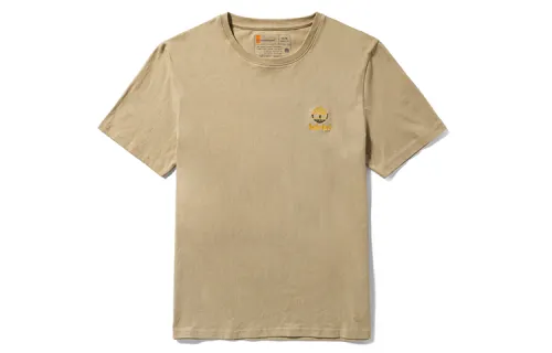 Timberland T Shirt Men's Liquorice Yellow