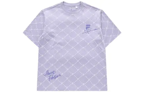 FILA FUSION T Shirt Unisex Fantasy Purple