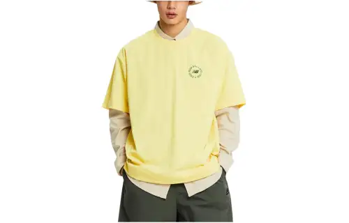 New Balance T Shirt Men's Yellow