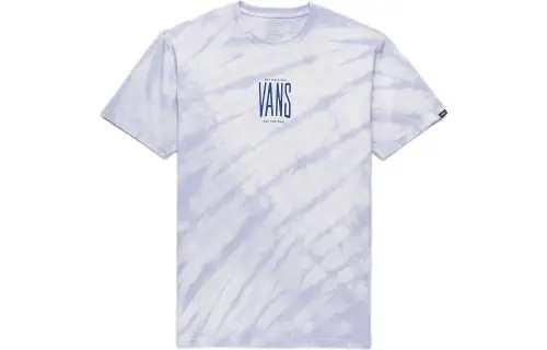 Vans Peaked T Shirts Men's White Crew Neck Moderate Straight Fit