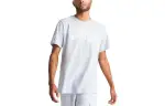 Nike T Shirts Men's White Crew Neck Moderate Straight Fit