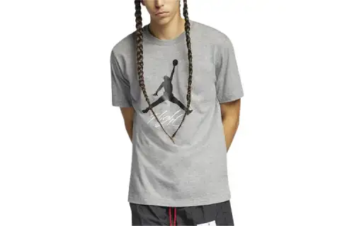 Jordan Jumpman Flight T Shirt Men's Dark Gray