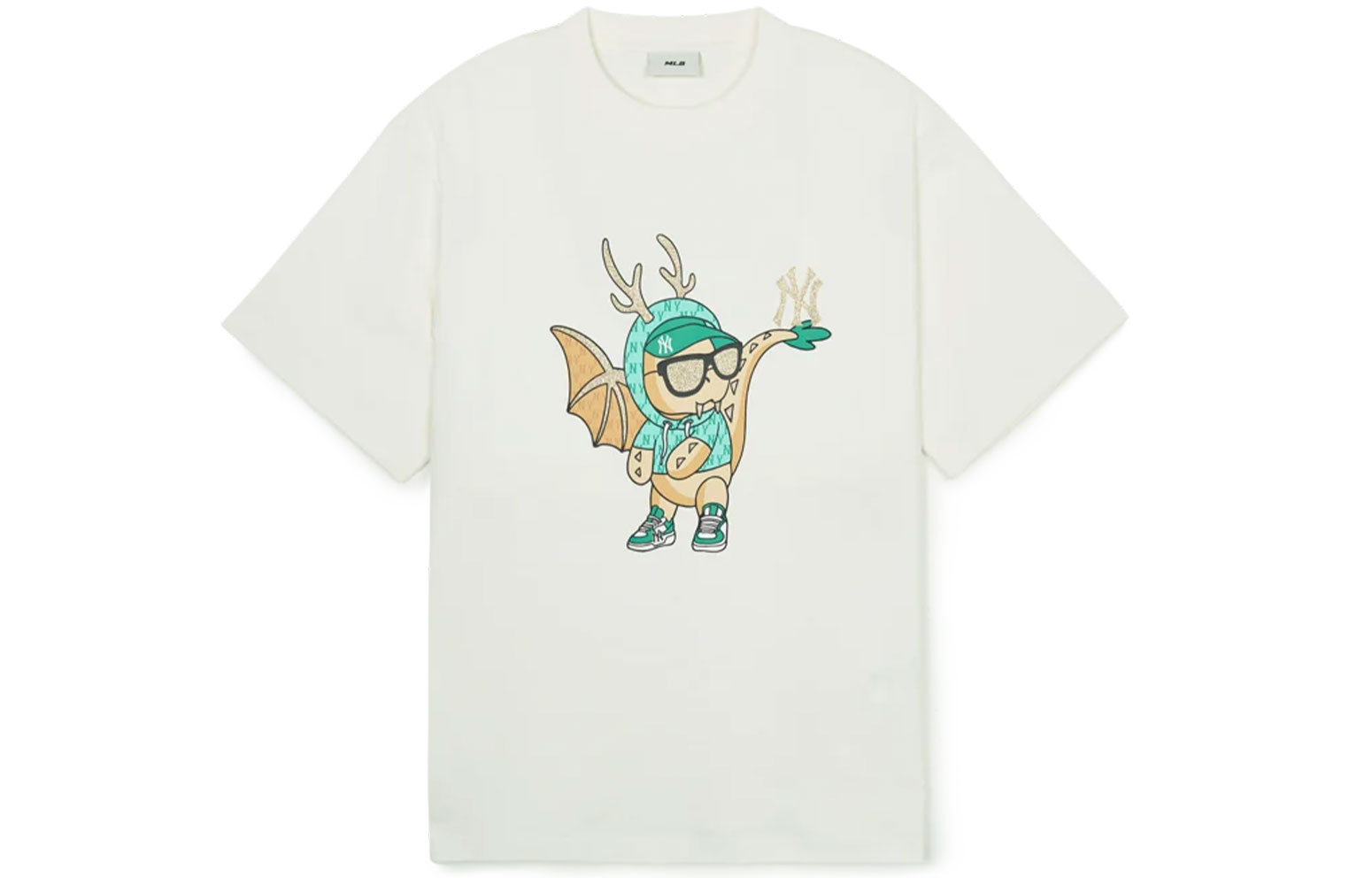 MLB New York Yankees Year Of The Dragon Limited Edition Collection SS24 T Shirt Unisex White