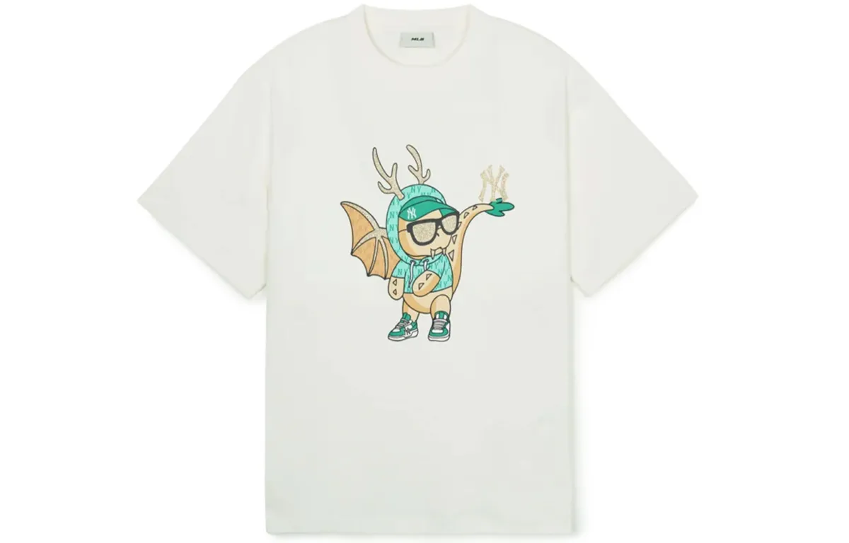 MLB New York Yankees Year Of The Dragon Limited Edition Collection SS24 T Shirt Unisex White