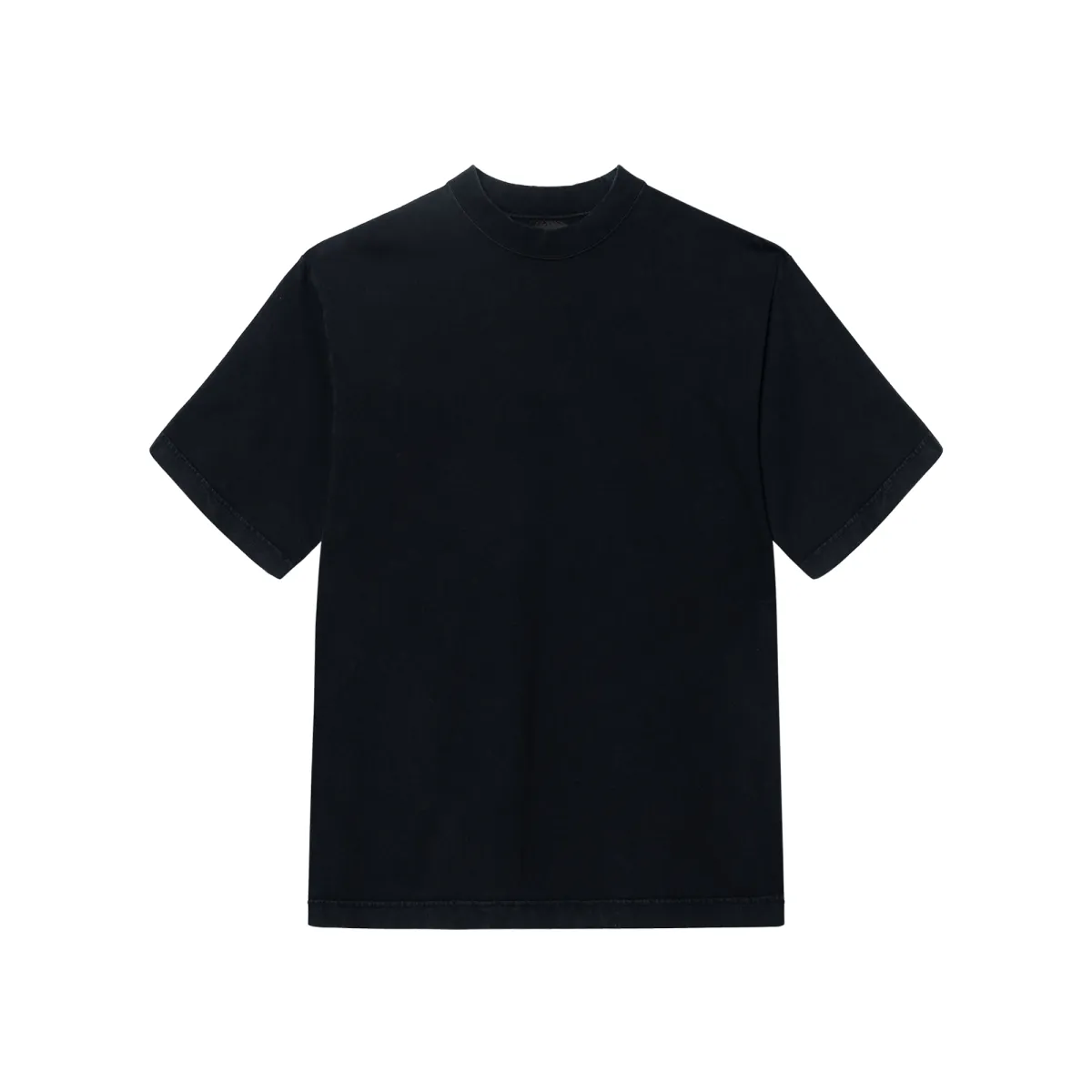 Balenciaga Hand Drawn T Shirt Medium Fit In Black Faded T Shirt Regular Fit Unisex Black