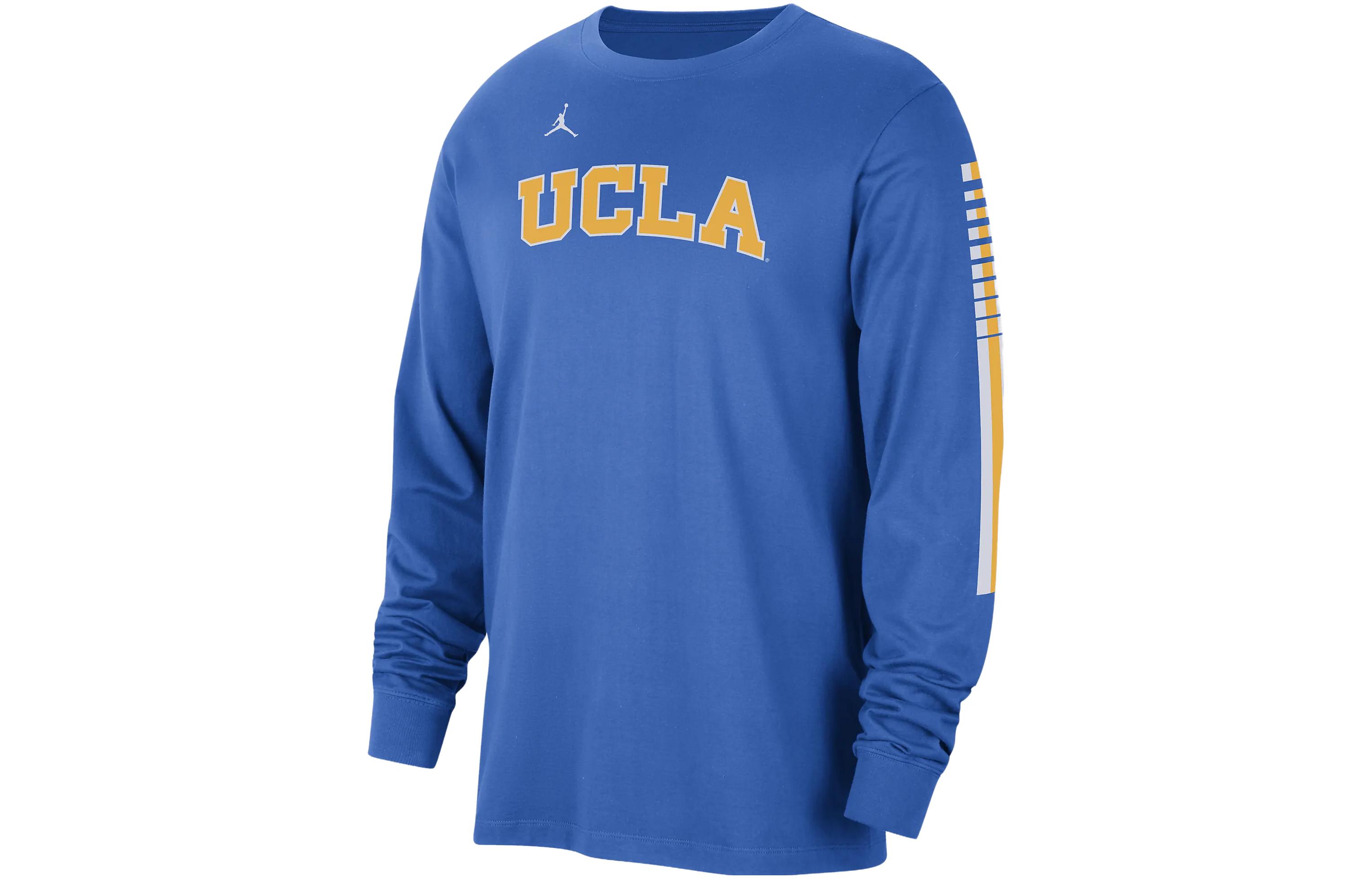 Jordan Ucla Courtside Basketball Shootaround Legend Men's Jordan Brand Dri-FIT College Long-Sleeve T-Shirt